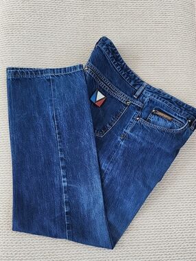 Mens Louis Vuitton Straight Jeans, Size 34